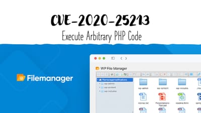 Exploiting Arbitrary Code in WP File Manager | CVE-2020-25213