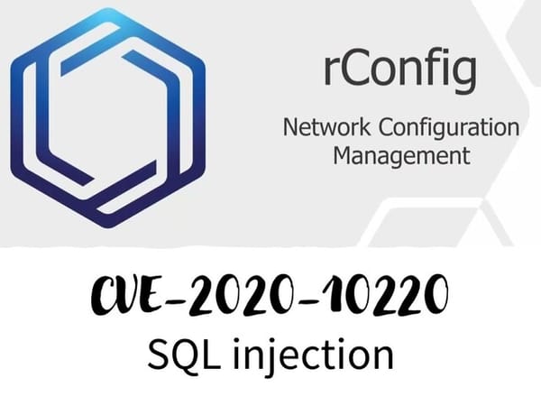 How to Exploit SQLi in rConfig | CVE-2020-10220