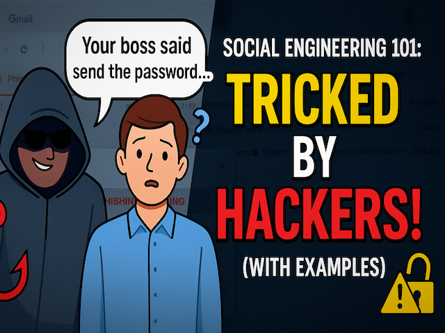 Social Engineering 101: How Hackers Trick People (With Examples)